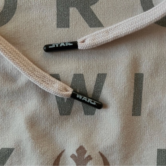 Her Universe Star Wars May The Force Be With You Pink Cowell Neck Sweatshirt - Picture 6 of 8